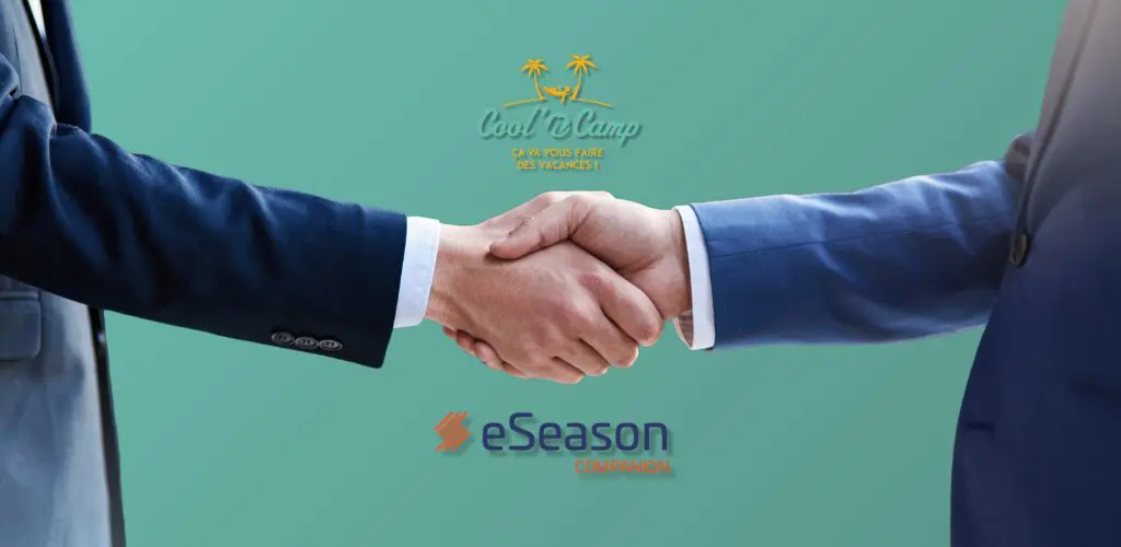 Image décorative de l'article sur l'interface désormais possible entre cool'n camp et son partenaire eseason